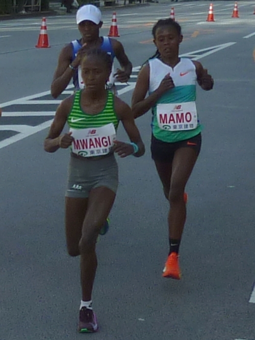 ムワンギ選手とマモ選手